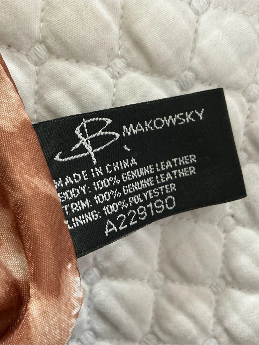 b. makowsky Blue, Black, Brown Pebble Leather Hobo Shoulder Bag